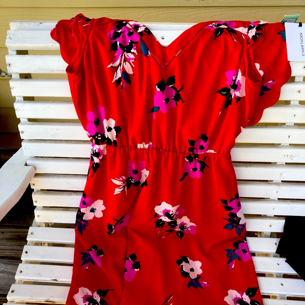 41 Hawthorn Midnight Scallop Detail Dress